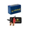 Rebelcell 12V 18Ah Lithium Li-ion Accu & Lader Set -Safarica Sioux-winkel 12v 18ah lithium li ion accu lader set