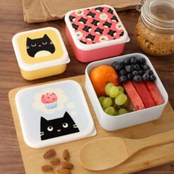 Lunchboxen Set M/L/XL - Feline Fine Kat