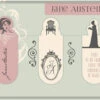 Magnetische Boekenleggers - Set Van 3 - Jane Austen -Safarica Sioux-winkel 37c50f487e3ac6215adf71b1681bd5aa43925209