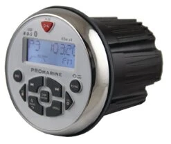 LTC Promarine 1111 Waterproof Round 4x65 W White RDS Marine Radio