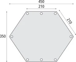 Safarica Sioux-winkel -Safarica Sioux-winkel 67799 bardani spitfire wing rstc tarp