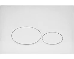 Bedieningspaneel Alpha Wit Geschikt Voor Geberit UP320 / UP720