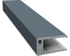 ESCADE Afwerkprofiel Eind Kunststof 17x40x3000mm, Pelsgrijs