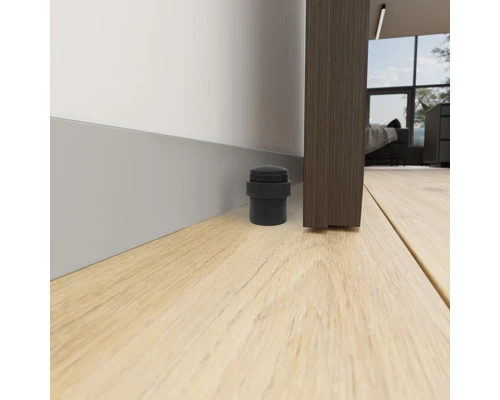 TARROX Deurstopper Ø 33x41 Mm Staal Zwart 5 TARROX Deurstopper Ø 33x41 Mm Staal Zwart - Afbeelding 3