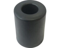 TARROX Deurstopper Ø 40x50 Mm Kunststof Zwart