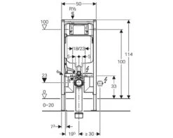 GEBERIT Inbouwreservoir Duofix UP720 114x50x8 Cm 111.794.00.1 -Safarica Sioux-winkel DV 8 6002833 04 4c NL 20161116143020