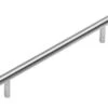 INTERSTEEL Meubelgreep RVS Geborsteld, Ø 12 Mm Lengte 722 Mm