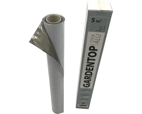 IKO Gardentop Alu Bitumenstrook 5 X 1 M Rol = 5 M² 4 IKO Gardentop Alu Bitumenstrook 5 X 1 M Rol = 5 M² - Afbeelding 2