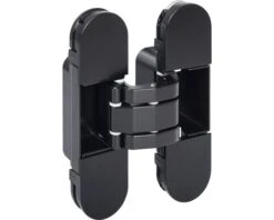 PERTURA 1000 Verdekt Scharnier Zwart, 3 Stuks