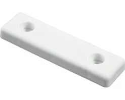 HETTICH Meubelglijder Opschroefbaar 50x14 Mm Wit, 20 Stuks