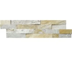 Steenstrip Kwartsiet Beige/bont 15 X 60 Cm