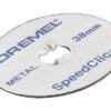 DREMEL SpeedClic Slijpschijf Voor Metaal SC456B 38 Mm, 12 Stuks -Safarica Sioux-winkel DV 8 7836067 01 4c AT 20121004103106