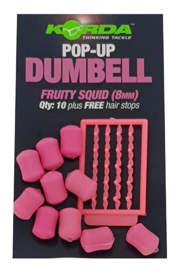 Korda Pop-Up Dumbell Fruity Squid 8mm 3 Korda Pop-Up Dumbell Fruity Squid 8mm