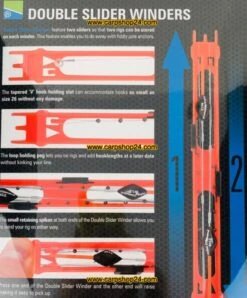 Preston INBOX DOUBLE WINDERS BOXES - 2 Opties 12 Preston INBOX DOUBLE WINDERS BOXES - 2 Opties -Safarica Sioux-winkel Preston Inbox Double Slider Winder Boxes Tuigenlatjes min