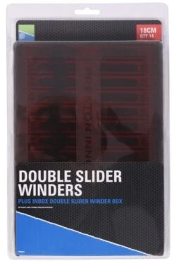 Preston INBOX DOUBLE WINDERS BOXES - 2 Opties 10 Preston INBOX DOUBLE WINDERS BOXES - 2 Opties -Safarica Sioux-winkel Preston Inbox Double Winder Boxes 18cm Red Box P0020028 min