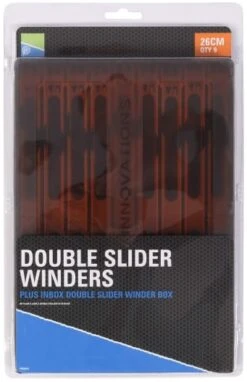 Preston INBOX DOUBLE WINDERS BOXES - 2 Opties 11 Preston INBOX DOUBLE WINDERS BOXES - 2 Opties -Safarica Sioux-winkel Preston Inbox Double Winder Boxes 26cm Orange Box P0020018 min