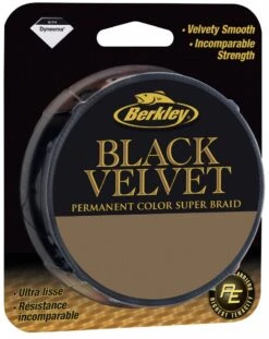 Berkley Black Velvet Dyneema Gevlochten Lijn